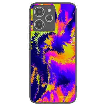 Picasee crna silikonska maskica za Xiaomi Redmi 12 4G - Burn
