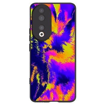 Picasee crna silikonska maskica za Honor 90 5G - Burn