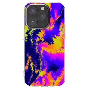 Picasee silikonska prozirna maskica za Apple iPhone 15 Pro - Burn