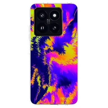 Picasee silikonska prozirna maskica za Xiaomi 14 Pro - Burn