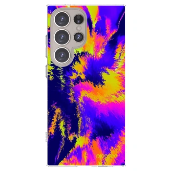 Picasee silikonska prozirna maskica za Samsung Galaxy S24 Ultra S928B 5G - Burn