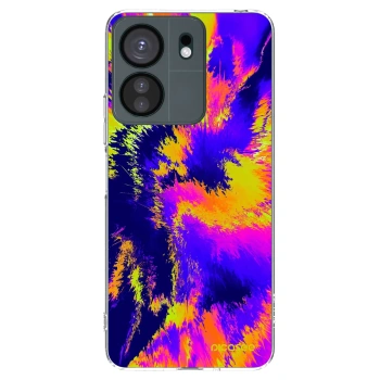 Picasee silikonska prozirna maskica za Xiaomi Redmi 13C 4G - Burn