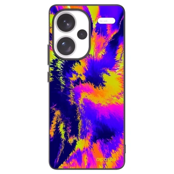 Picasee crna silikonska maskica za Xiaomi Redmi Note 13 Pro+ 5G - Burn