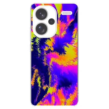 Picasee silikonska prozirna maskica za Xiaomi Redmi Note 13 Pro+ 5G - Burn
