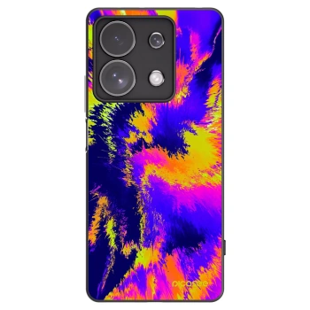 Picasee crna silikonska maskica za Xiaomi Redmi Note 13 Pro 4G - Burn