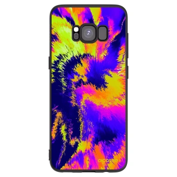 Picasee crna silikonska maskica za Samsung Galaxy S8 G950F - Burn