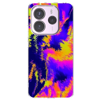 Picasee silikonska prozirna maskica za Xiaomi Redmi Note 14 5G - Burn