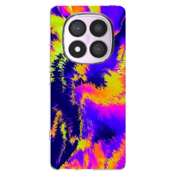 Picasee silikonska prozirna maskica za Xiaomi Redmi Note 14 Pro 4G - Burn