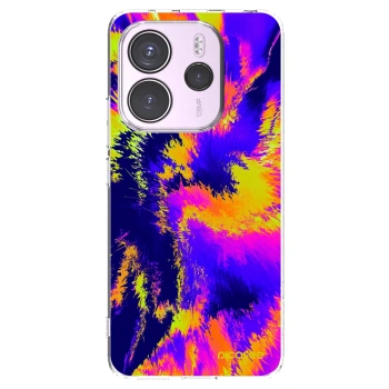 Picasee silikonska prozirna maskica za Xiaomi Redmi Note 14 4G - Burn