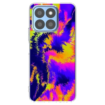 Picasee silikonska prozirna maskica za Honor X8c - Burn