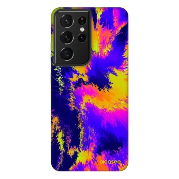 Picasee Fashion Case za Samsung Galaxy S21 Ultra 5G G998B - Burn