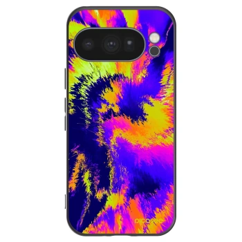 Picasee crna silikonska maskica za Google Pixel 10 Pro - Burn