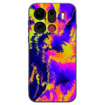 Picasee crna silikonska maskica za OPPO Find X9 Pro - Burn