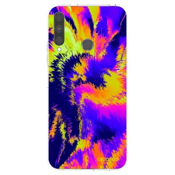 Picasee silikonska prozirna maskica za Huawei P40 Lite E - Burn