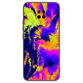 Picasee crna silikonska maskica za Xiaomi Redmi Note 9 Pro - Burn