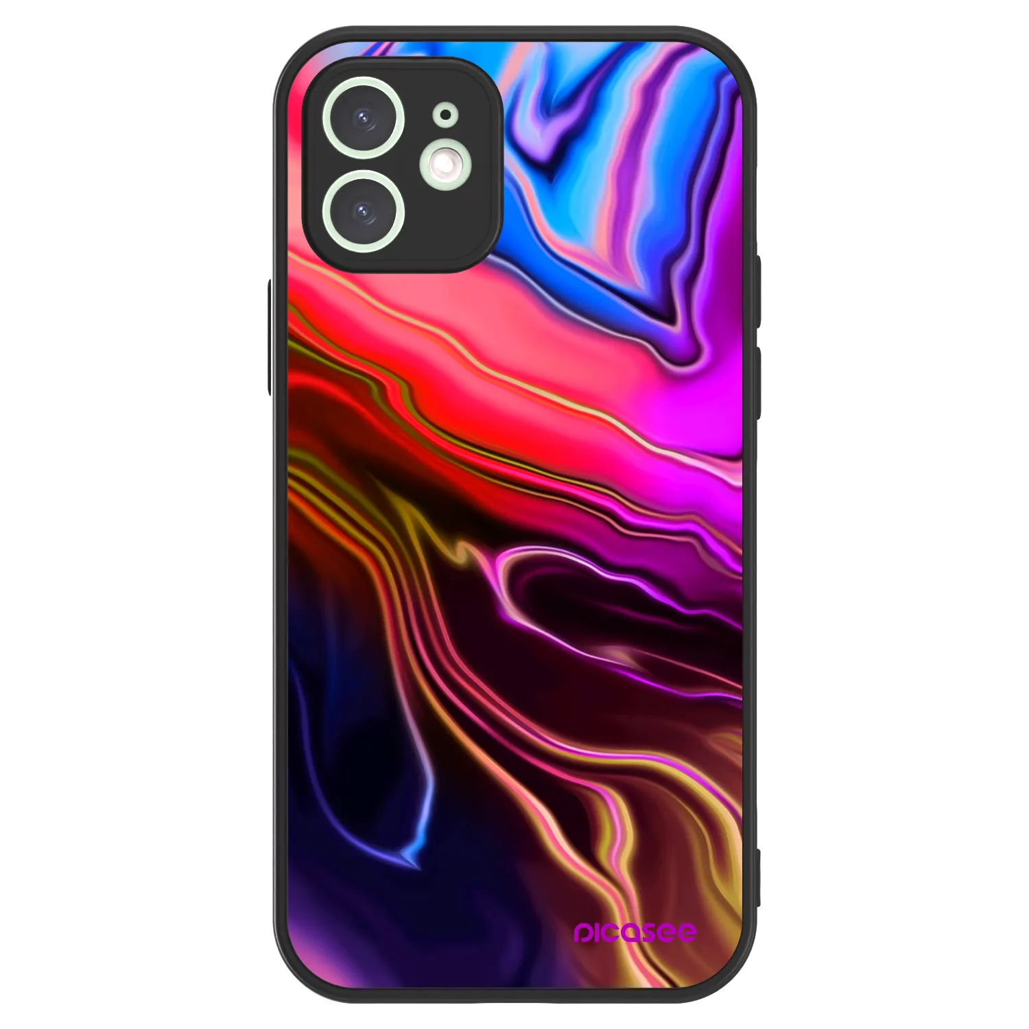 Picasee ULTIMATE CASE MagSafe za Apple iPhone 12 - Electric