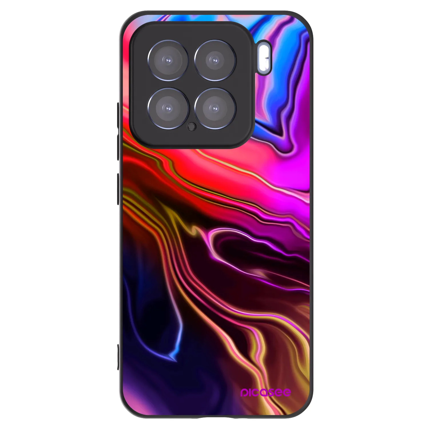 Picasee crna silikonska maskica za Xiaomi 15 - Electric