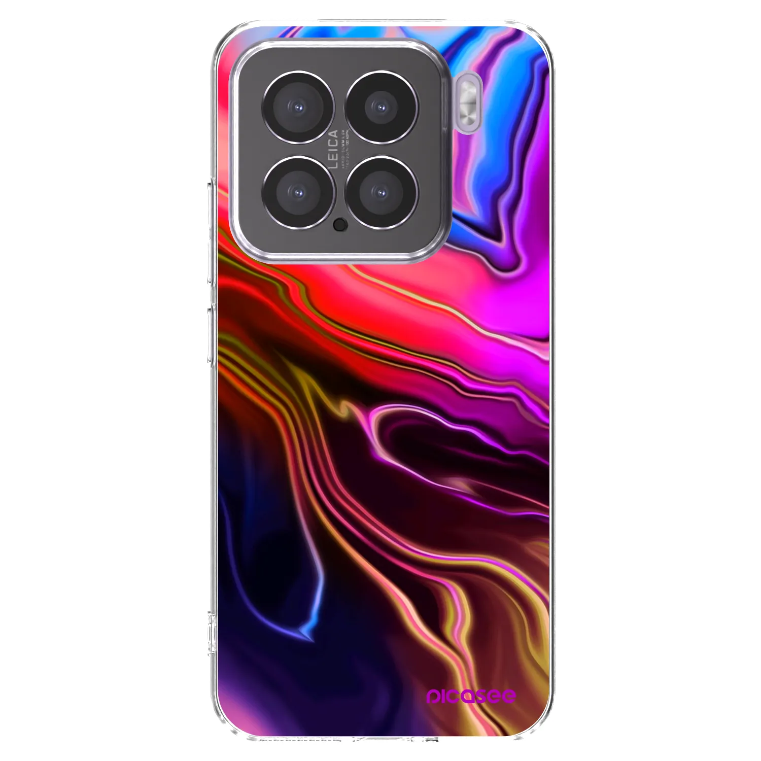 Picasee silikonska prozirna maskica za Xiaomi 15 - Electric