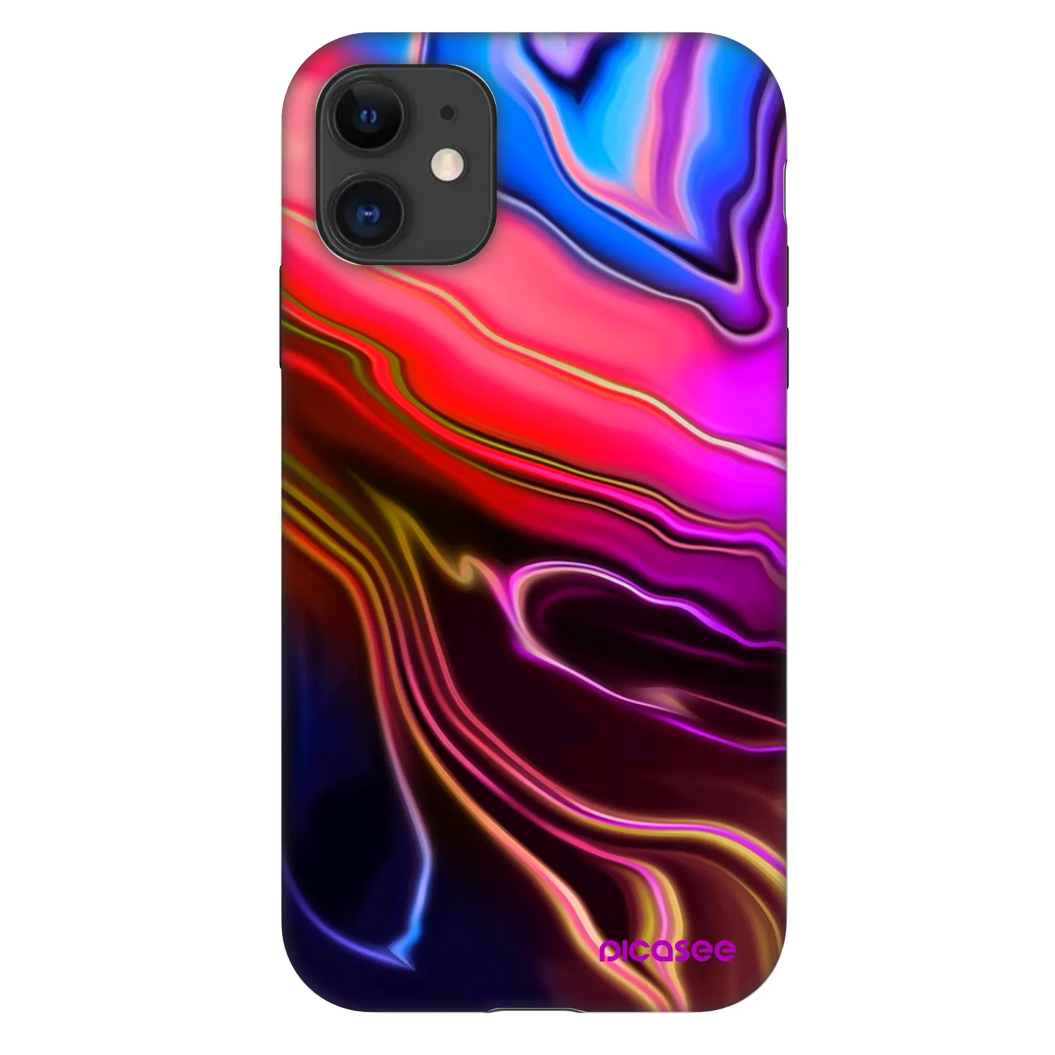 Picasee Fashion Case za Apple iPhone 11 - Electric