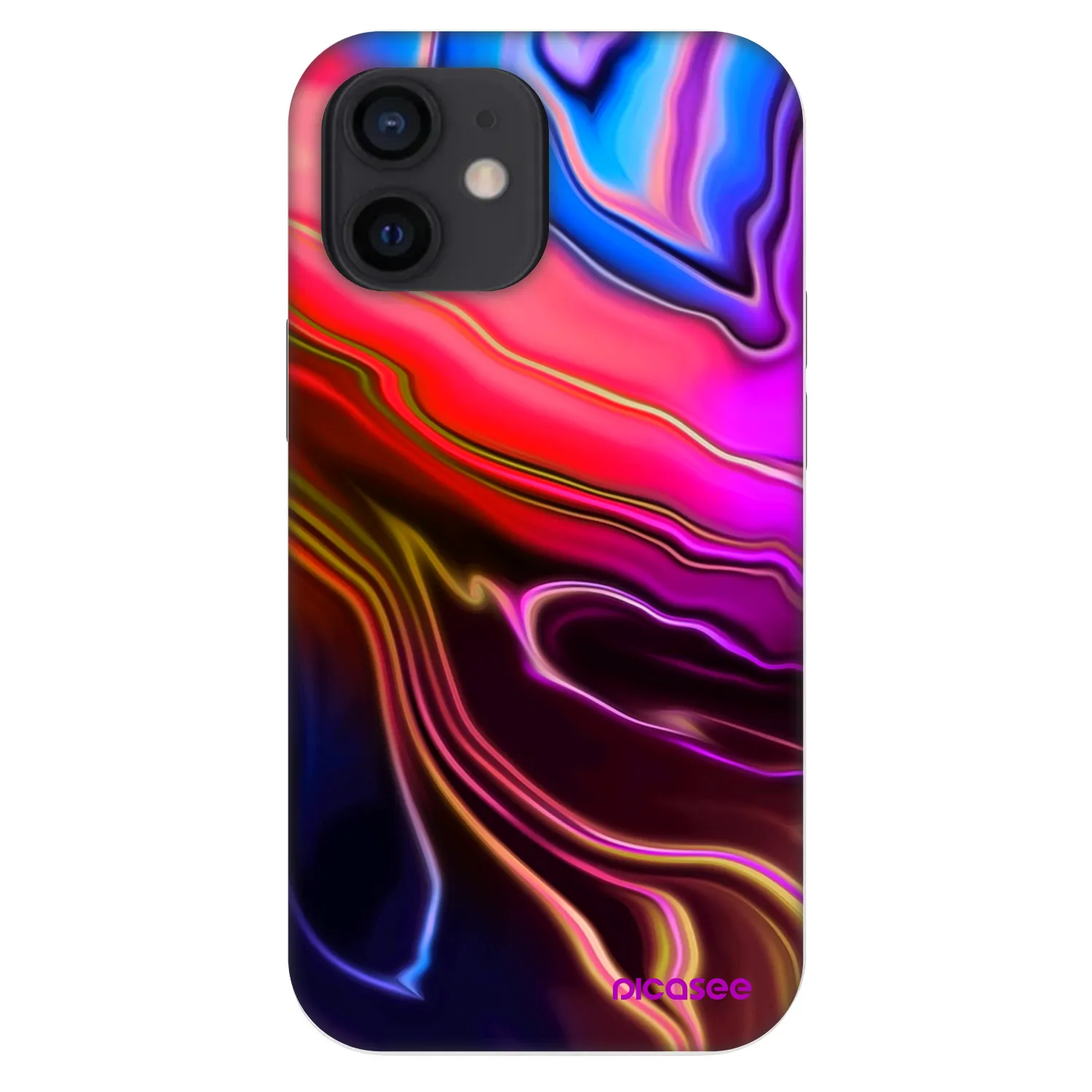 Picasee Fashion Case za Apple iPhone 12 mini - Electric
