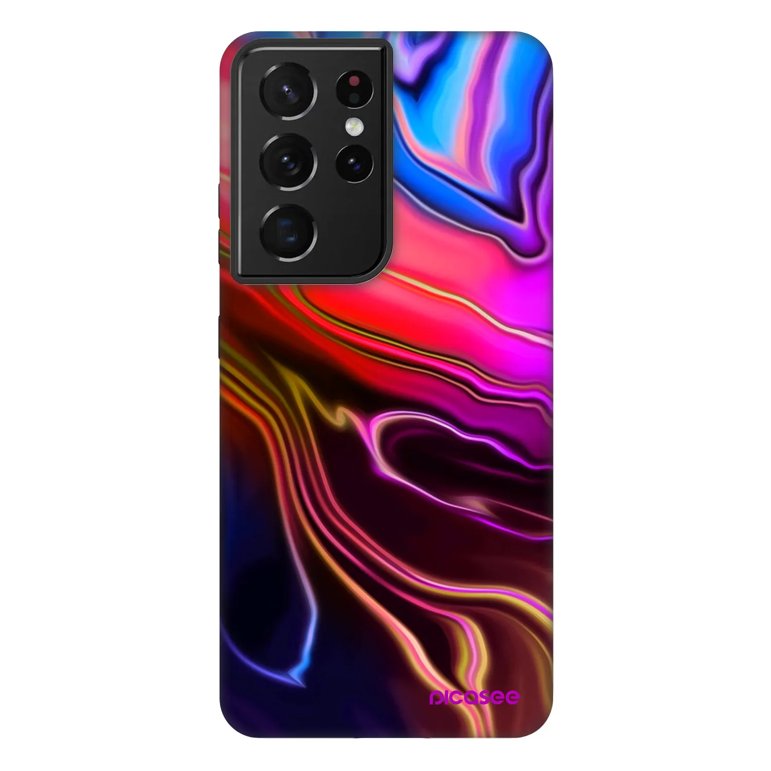 Picasee Fashion Case za Samsung Galaxy S21 Ultra 5G G998B - Electric