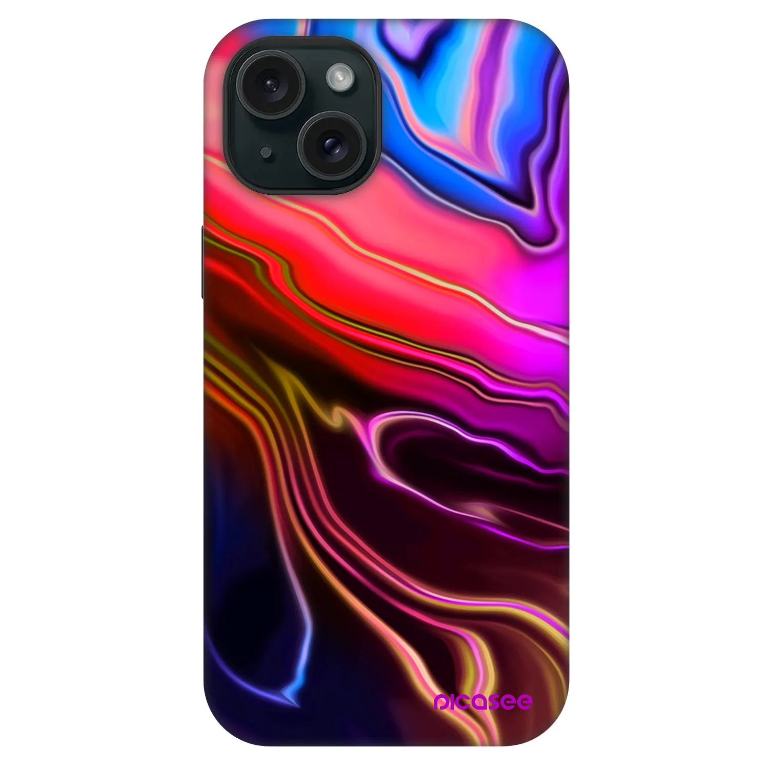 Picasee Fashion Case MagSafe za Apple iPhone 15 - Electric