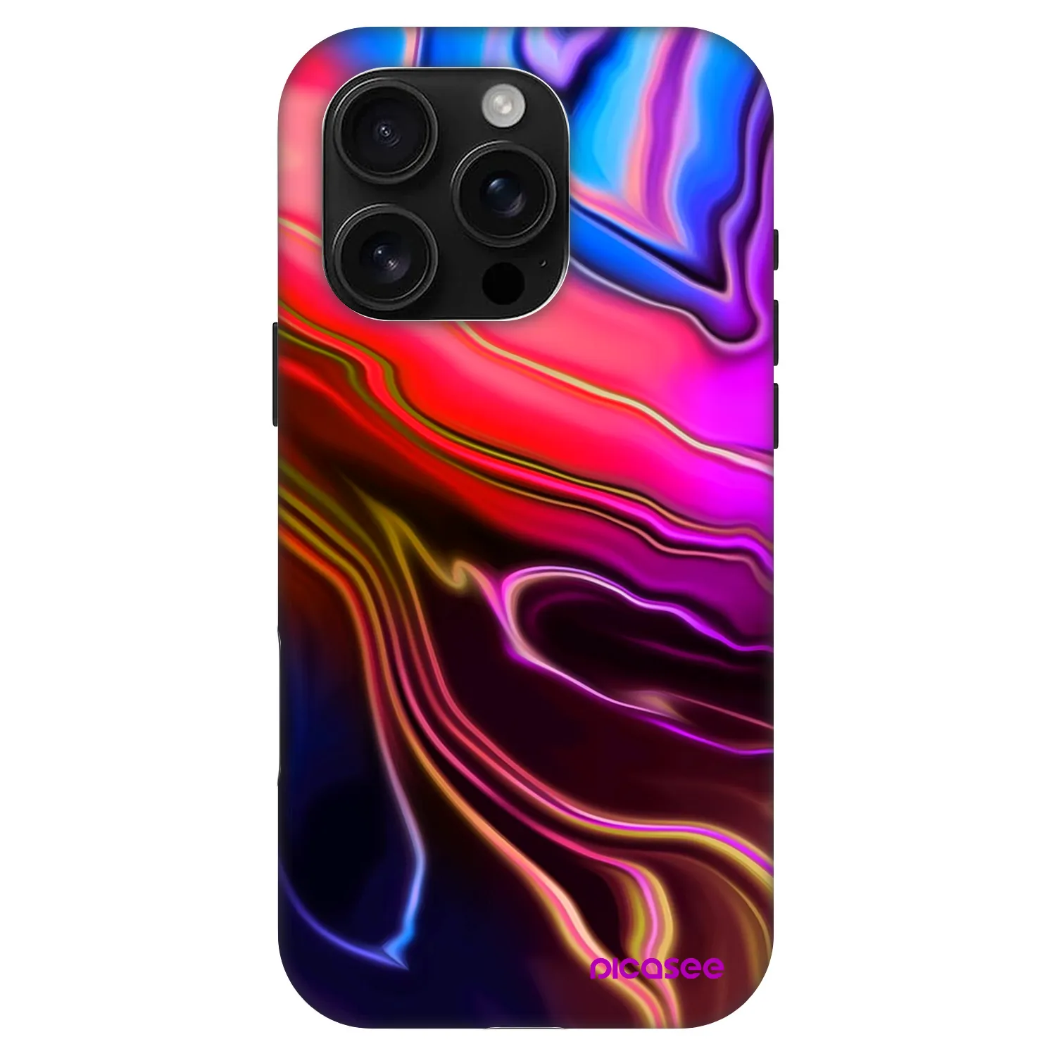 Picasee Fashion Case MagSafe za Apple iPhone 16 Pro - Electric
