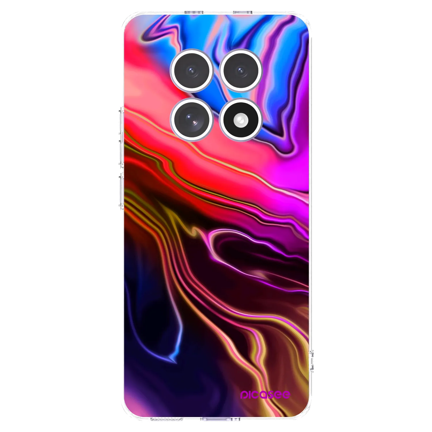 Picasee silikonska prozirna maskica za Xiaomi Redmi Note 15 - Electric