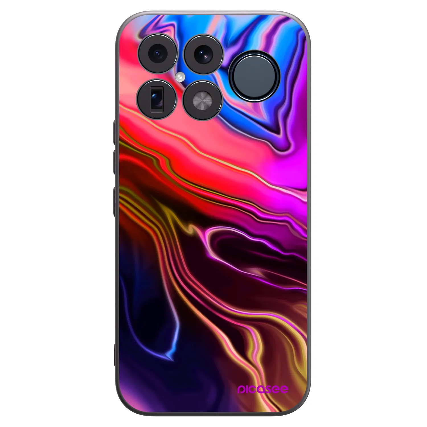 Picasee crna silikonska maskica za Xiaomi Poco F8 Ultra - Electric