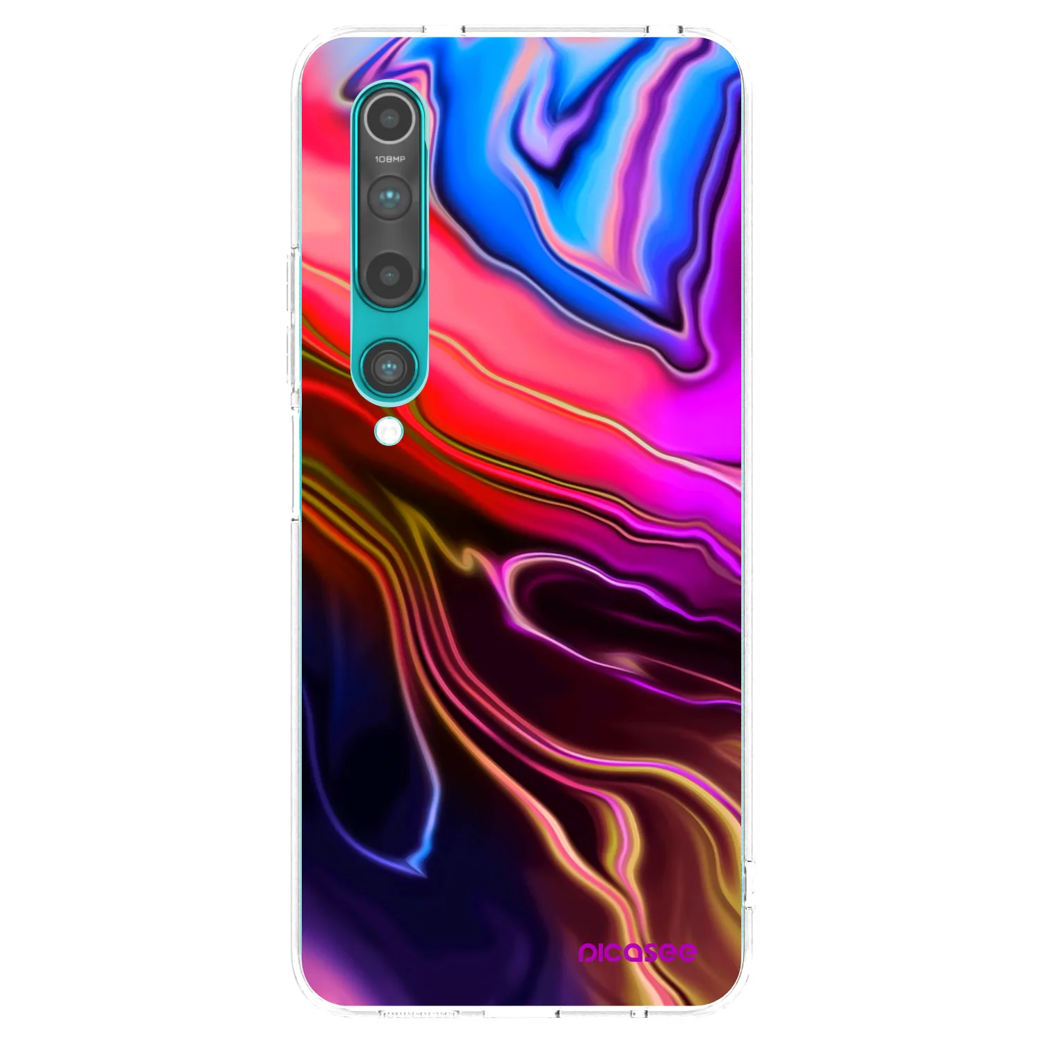 Picasee silikonska prozirna maskica za Xiaomi Mi 10 - Electric