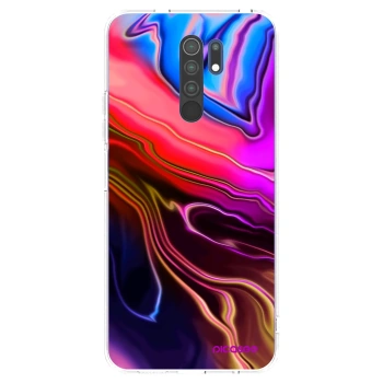 Picasee silikonska prozirna maskica za Xiaomi Redmi 9 - Electric