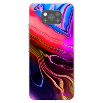 Picasee crna silikonska maskica za Xiaomi Poco X3 - Electric
