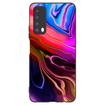 Picasee crna silikonska maskica za Huawei P Smart 2021 - Electric