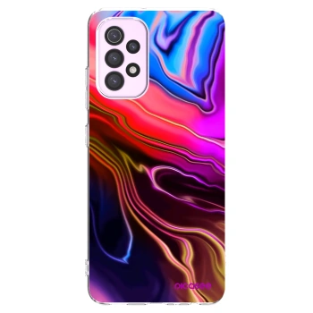 Picasee silikonska prozirna maskica za Samsung Galaxy A32 5G A326B - Electric