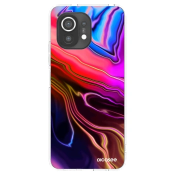 Picasee silikonska prozirna maskica za Xiaomi Mi 11 - Electric
