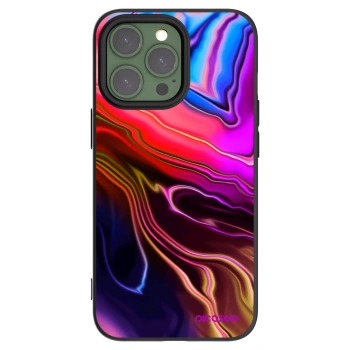 Picasee crna silikonska maskica za Apple iPhone 13 Pro - Electric