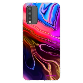 Picasee crna silikonska maskica za Xiaomi Redmi 9T - Electric