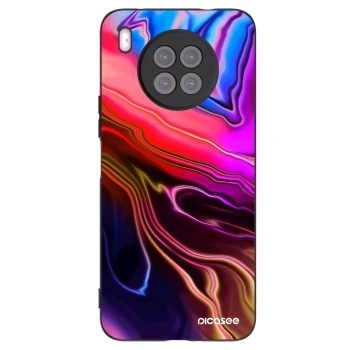 Picasee crna silikonska maskica za Huawei Nova 8i - Electric