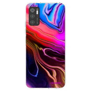 Picasee silikonska prozirna maskica za Xiaomi Poco M3 Pro 5G - Electric