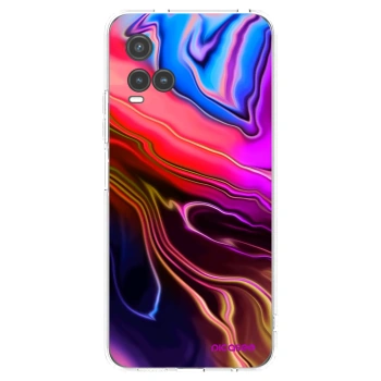 Picasee silikonska prozirna maskica za Vivo Y33s - Electric