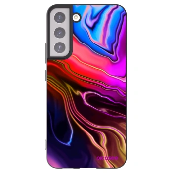 Picasee crna silikonska maskica za Samsung Galaxy S22+ 5G - Electric