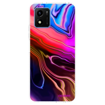 Picasee silikonska prozirna maskica za Vivo Y01 - Electric