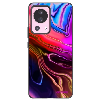 Picasee crna silikonska maskica za Xiaomi 13 Lite - Electric