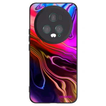 Picasee crna silikonska maskica za Honor Magic5 Pro - Electric