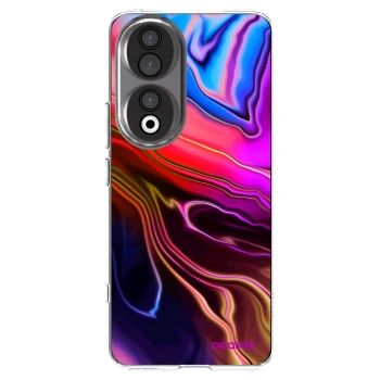 Picasee silikonska prozirna maskica za Honor 90 5G - Electric