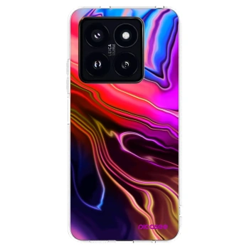 Picasee silikonska prozirna maskica za Xiaomi 14 Pro - Electric