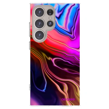 Picasee silikonska prozirna maskica za Samsung Galaxy S24 Ultra S928B 5G - Electric