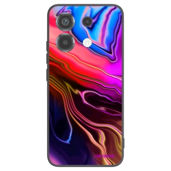 Picasee crna silikonska maskica za Xiaomi Poco X6 - Electric