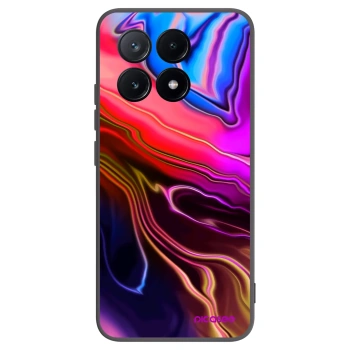 Picasee crna silikonska maskica za Xiaomi Poco X6 Pro - Electric