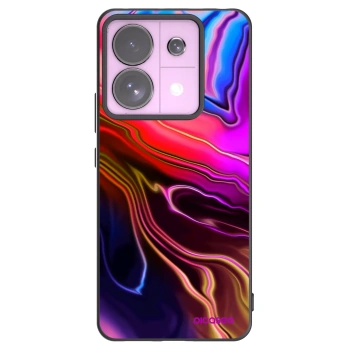 Picasee crna silikonska maskica za Xiaomi Redmi Note 13 Pro 5G - Electric